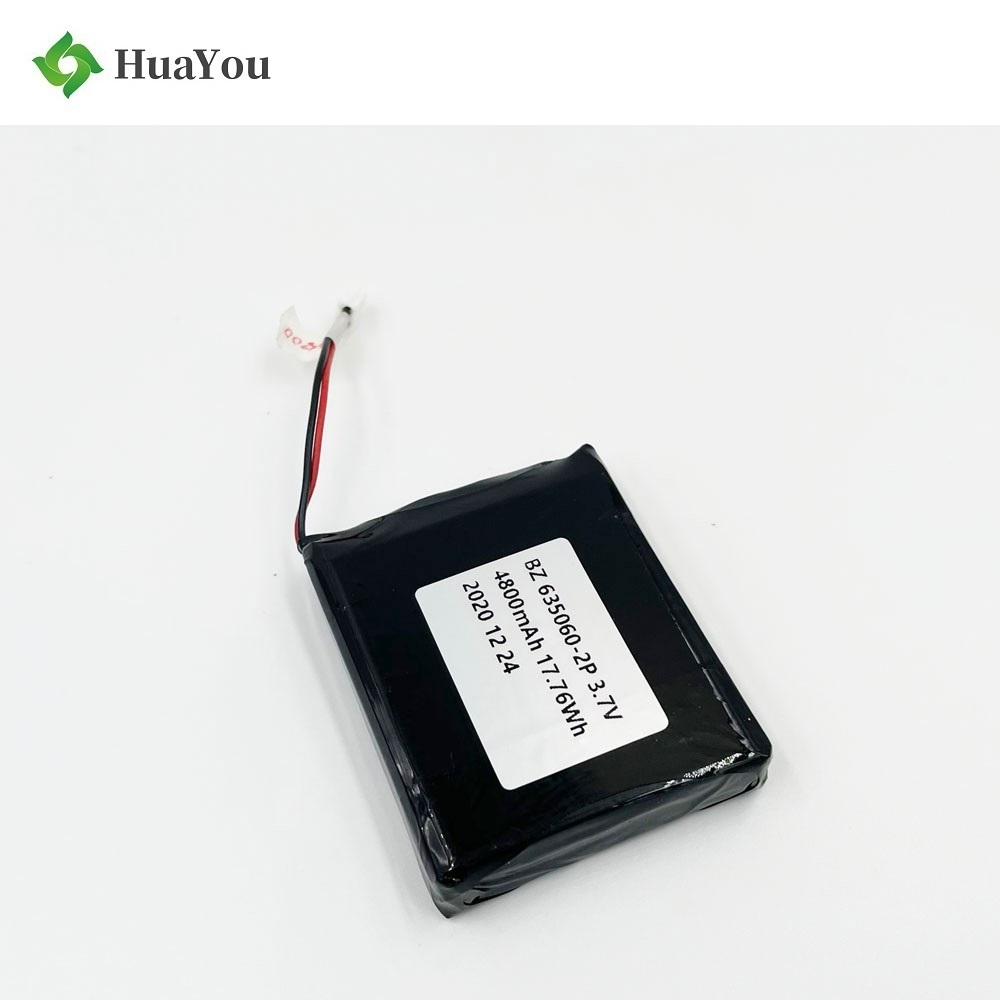 China Lithium Cell Factory Supply 4800mAh Li-polymer Battery