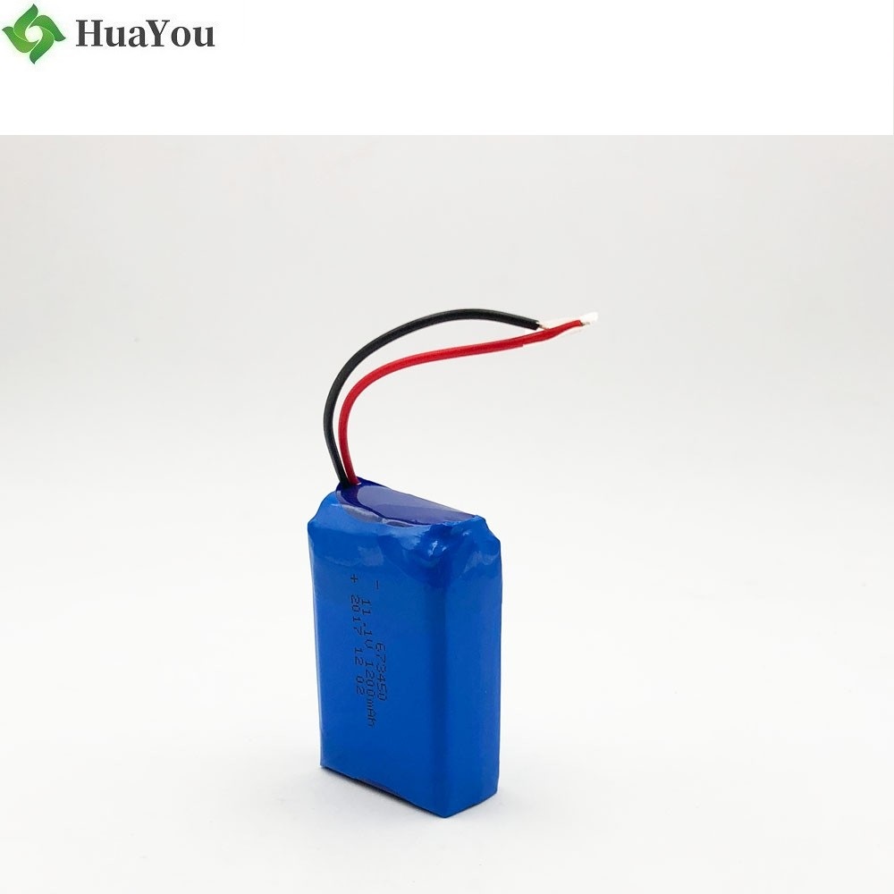 1200mAh 3.7V Polymer Li-ion Battery