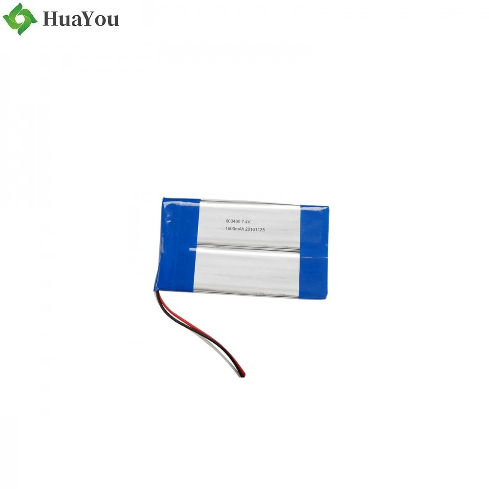 675696 7.4V 1800mAh Rechargeable Lipo Battery