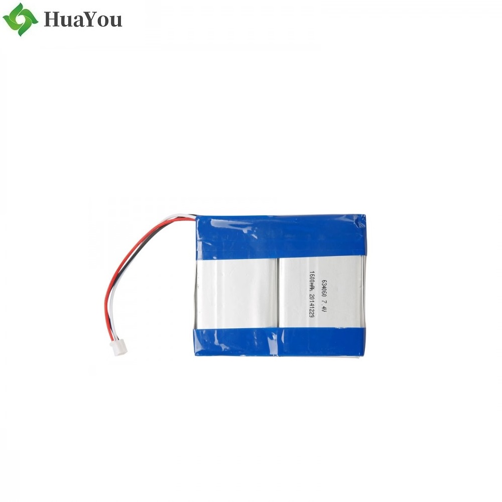 675696 7.4V 1800mAh Rechargeable Lipo Battery