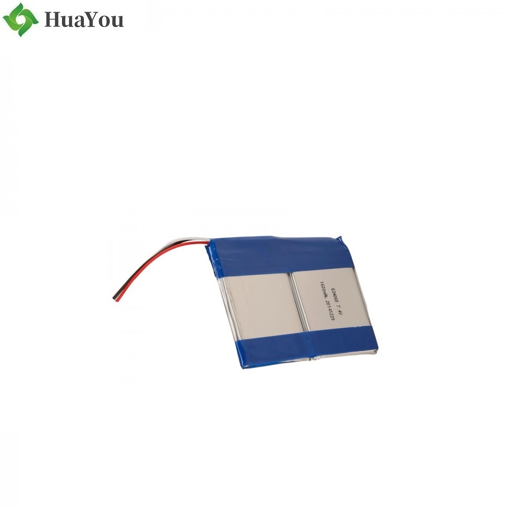 675696 7.4V 1800mAh Rechargeable Lipo Battery