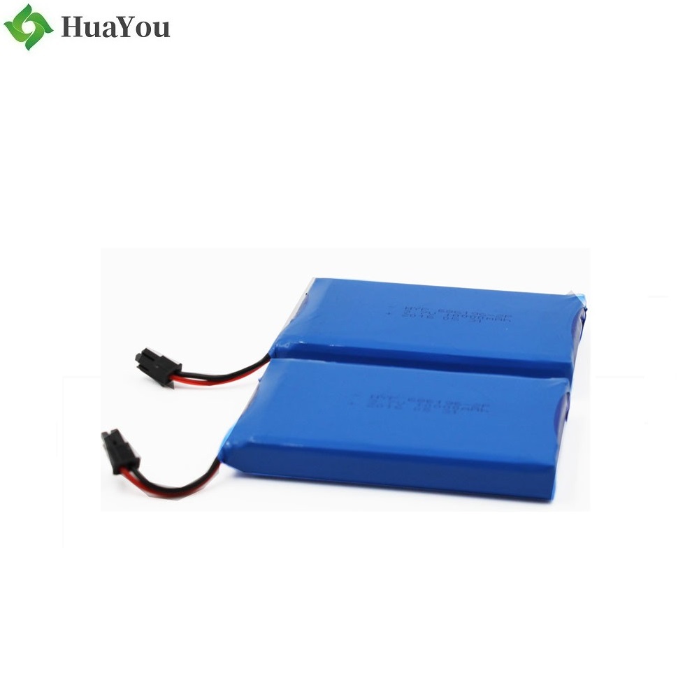  686196 2P 10000mAh 3.7V Li-ion Polymer Battery Packs