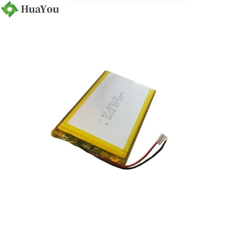 686196 5000mah 3.7V Li-polymer Battery 