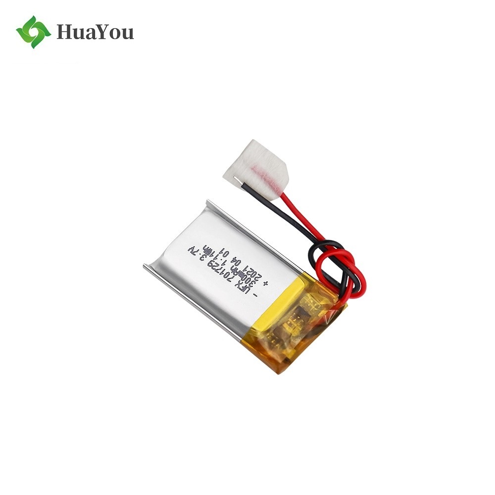 300mAh Rechargeable Electric Hair Band Lipo Battery