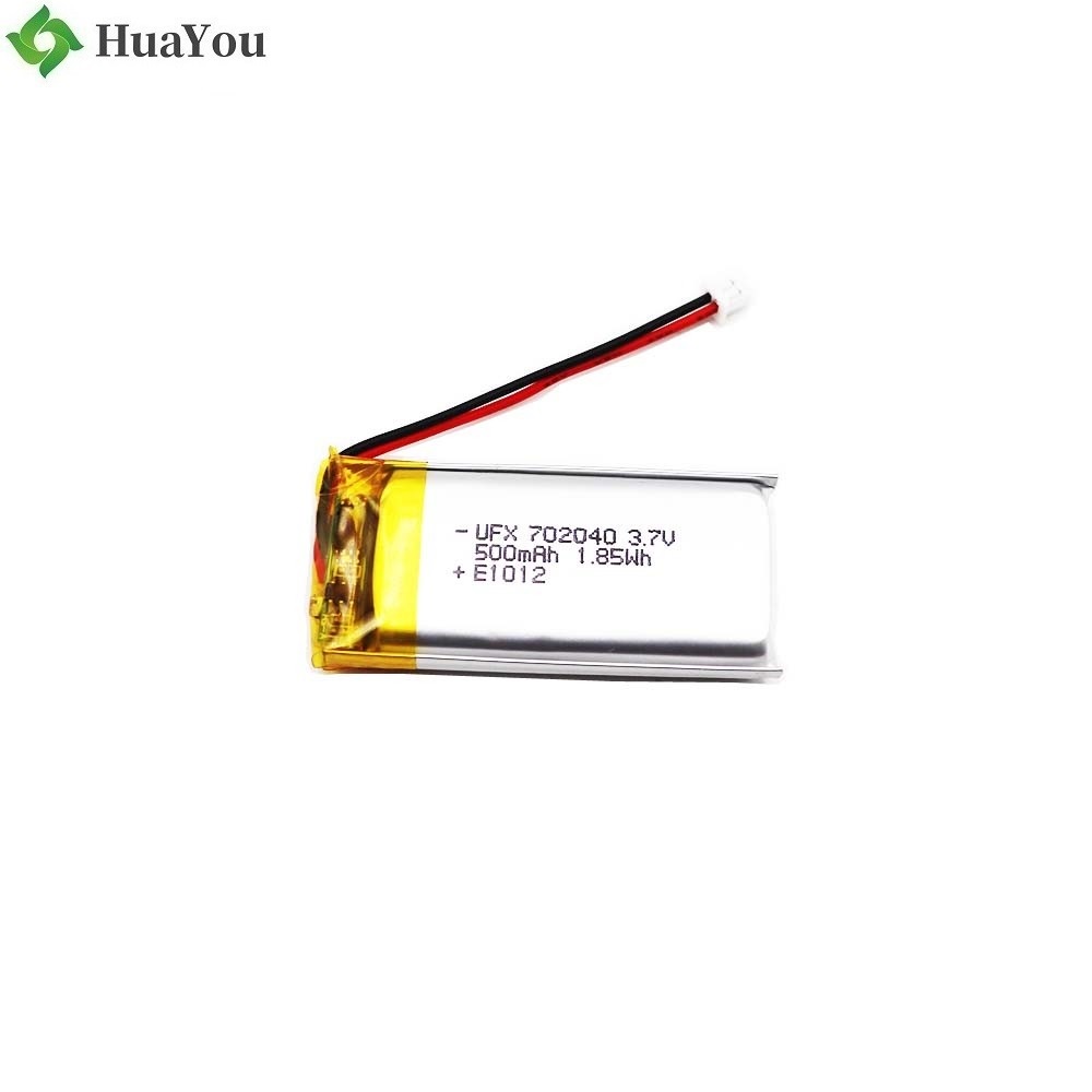 500mAh Battery For Smart Mask Li-Polymer Battery