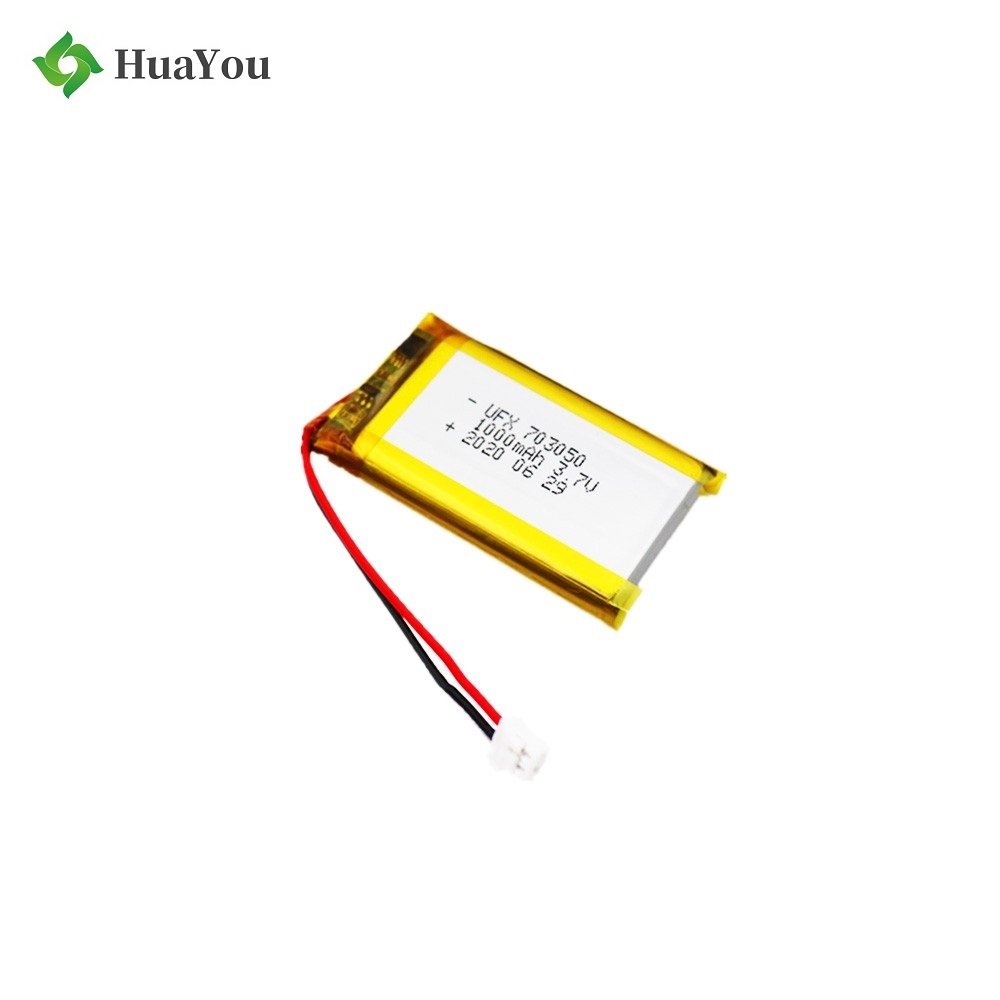 703050 1000mAh 3.7V Li-Polymer Battery