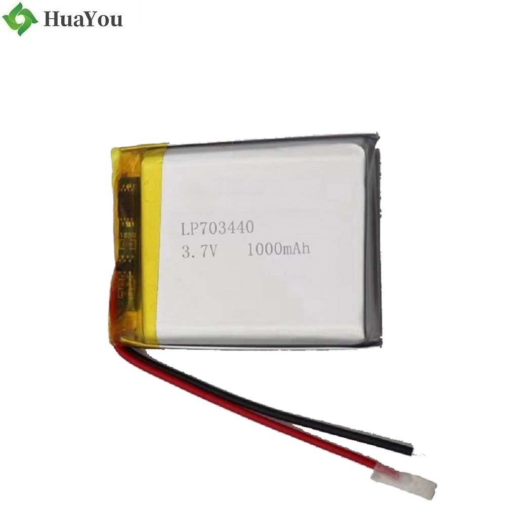 1000mAh Lithium Battery for Car DVR Devices