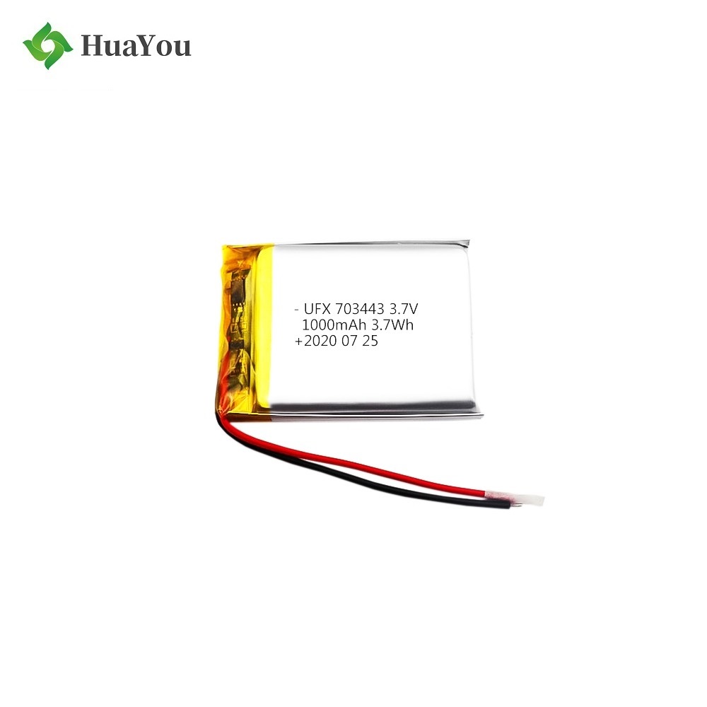 Long Life Rechargeable 1000mAh Lipo Battery