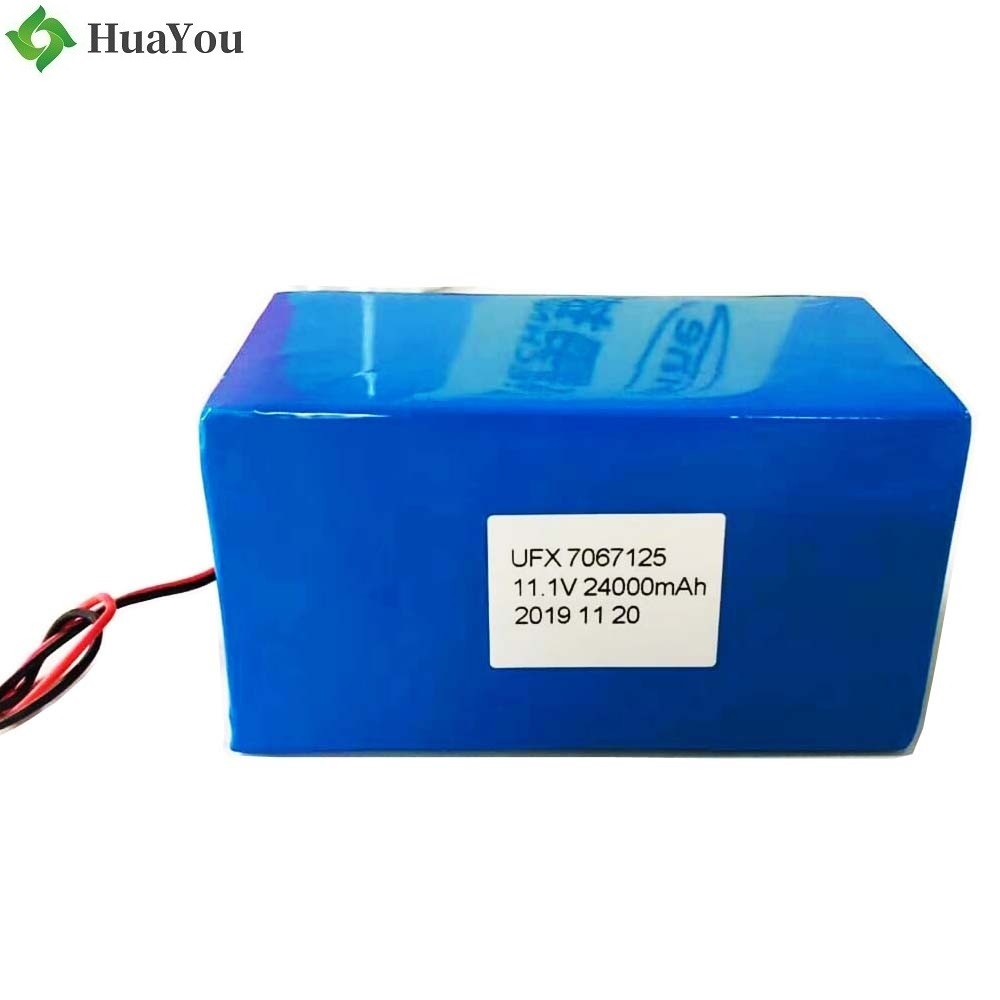 7067125 11.1V 24000mAh Li-Polymer Battery Packs