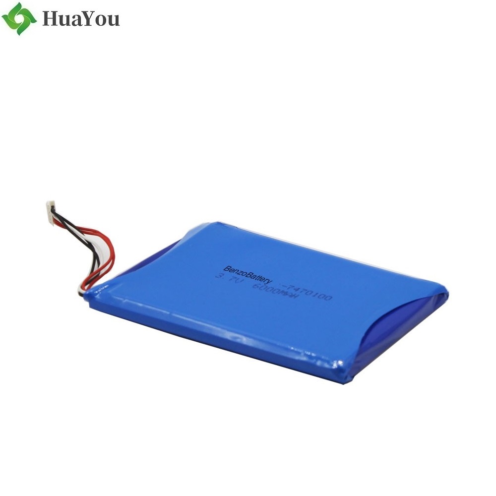 7470100 6000mah 3.7V Lipo Battery For Medical Products
