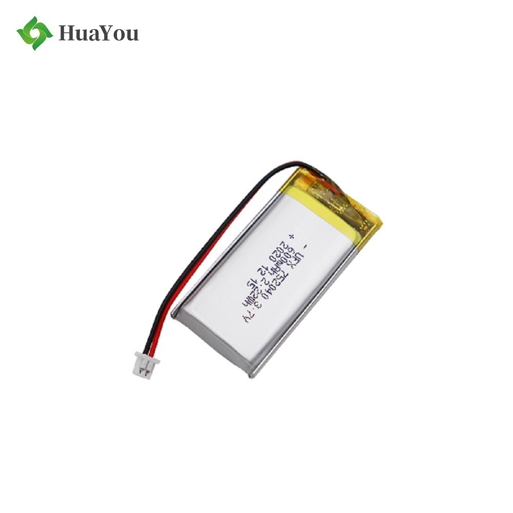 600mAh Medical Sterilizer Lipo Battery