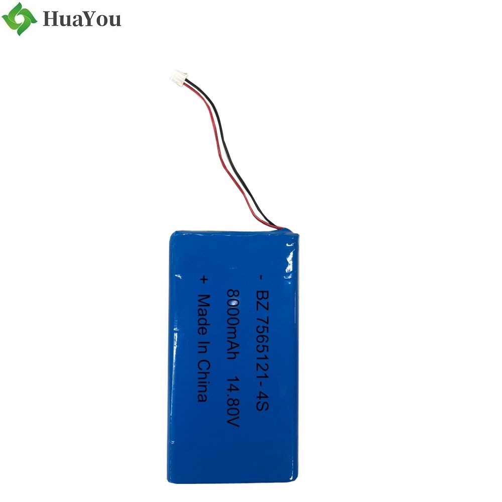 7565121 4S 14.8V 8000mAh Lipo Battery Pack