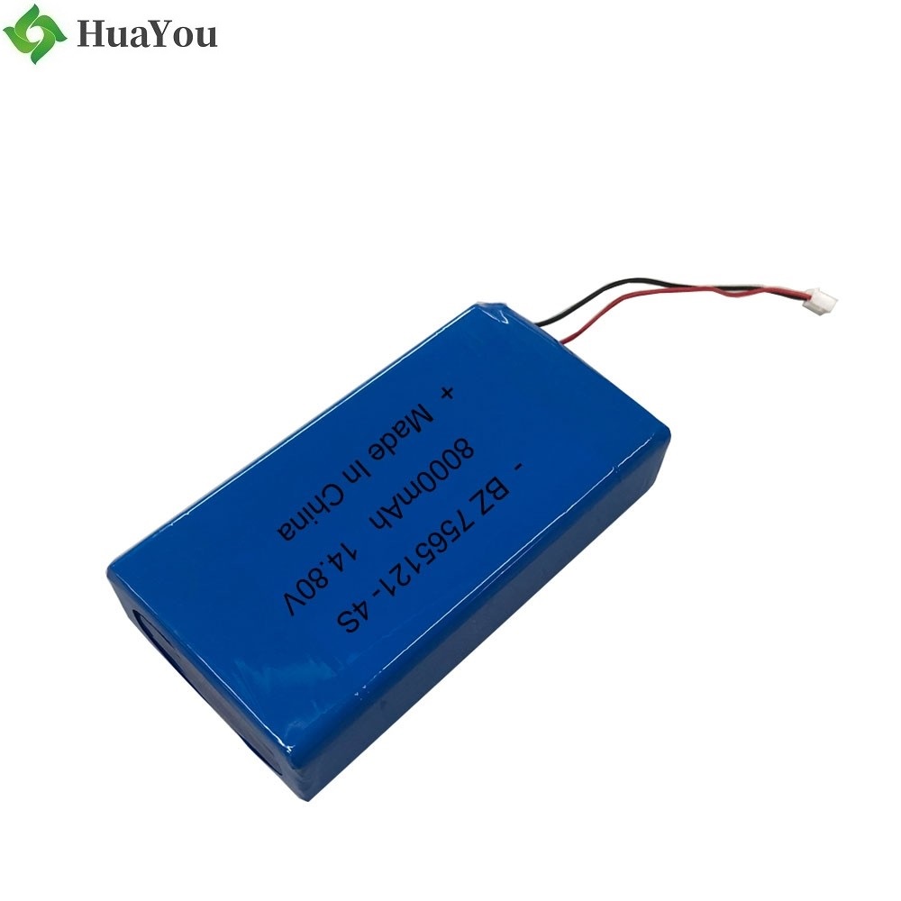 7565121 4S 14.8V 8000mAh Lipo Battery Pack