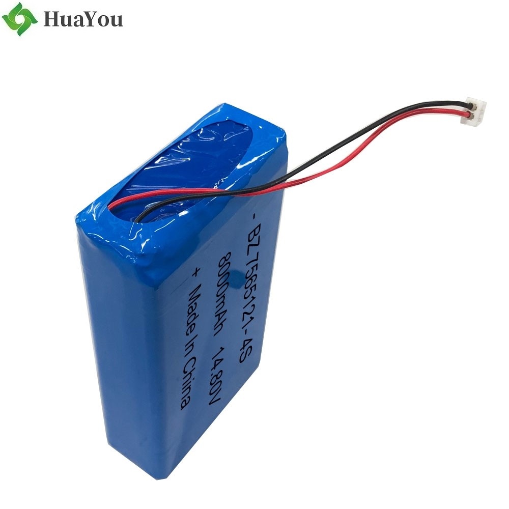 7565121 4S 14.8V 8000mAh Lipo Battery Pack