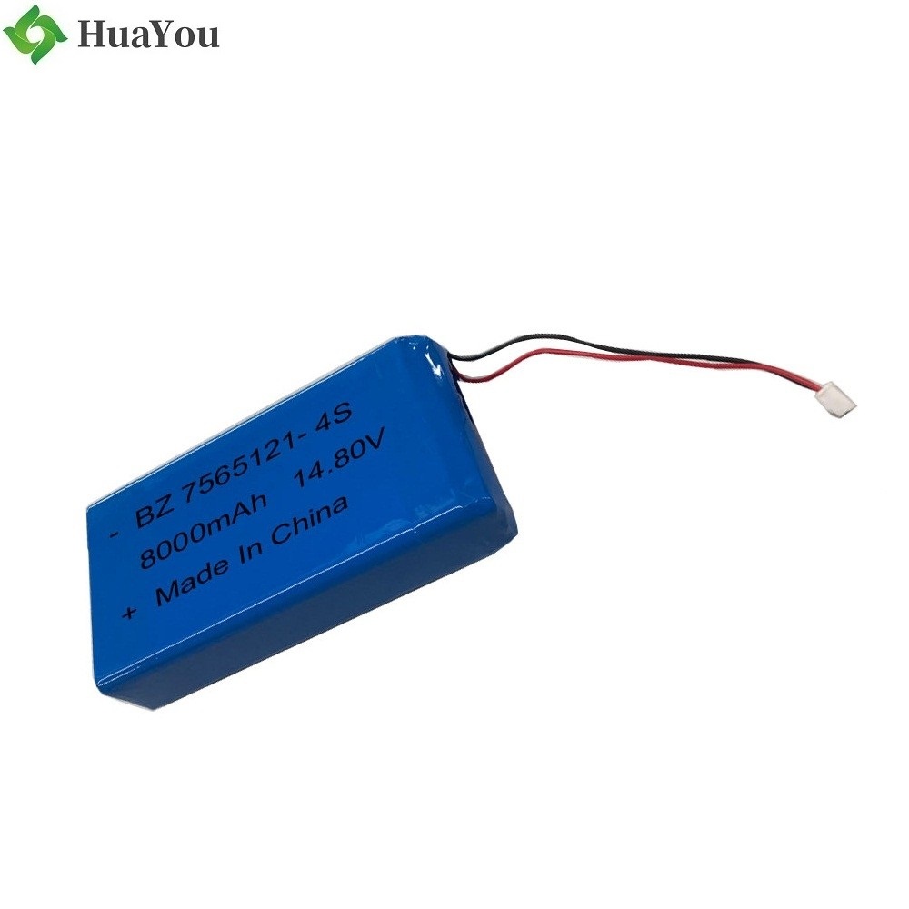 7565121 4S 14.8V 8000mAh Lipo Battery Pack