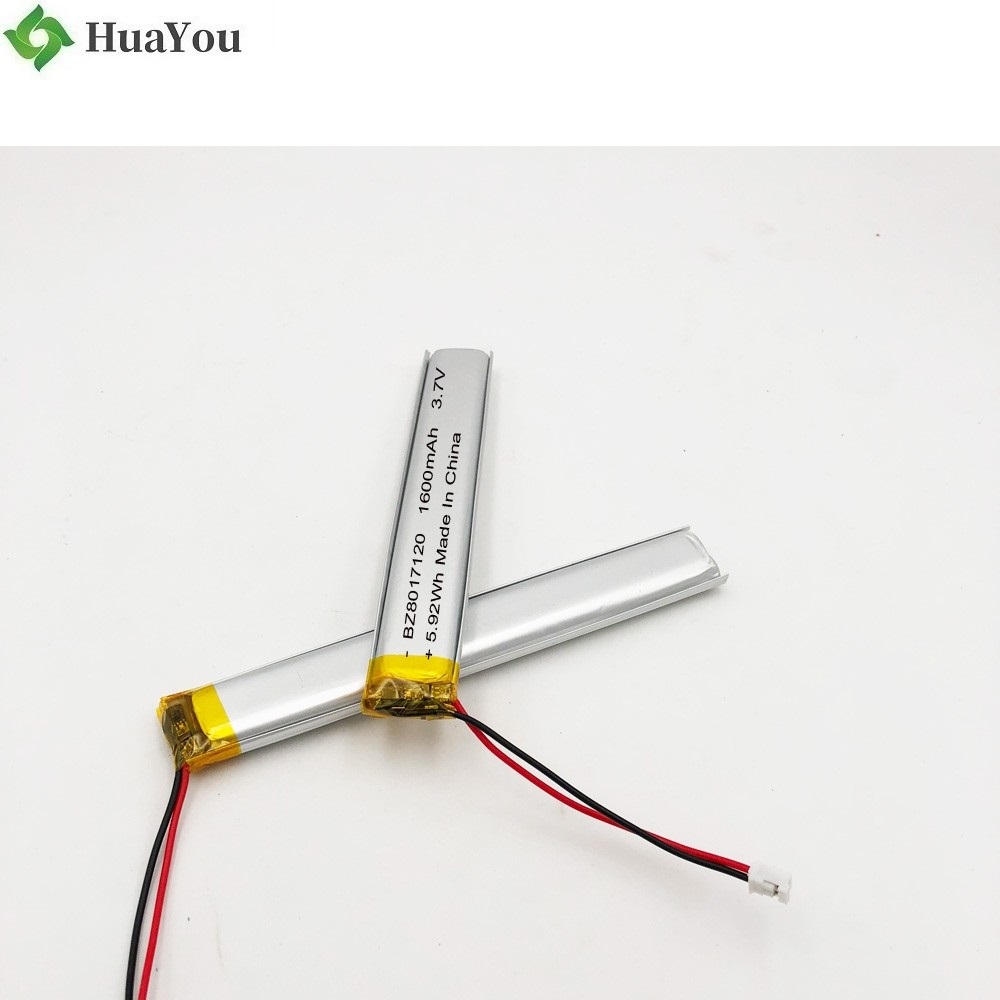 1600mAh Polymer Li-ion Battery