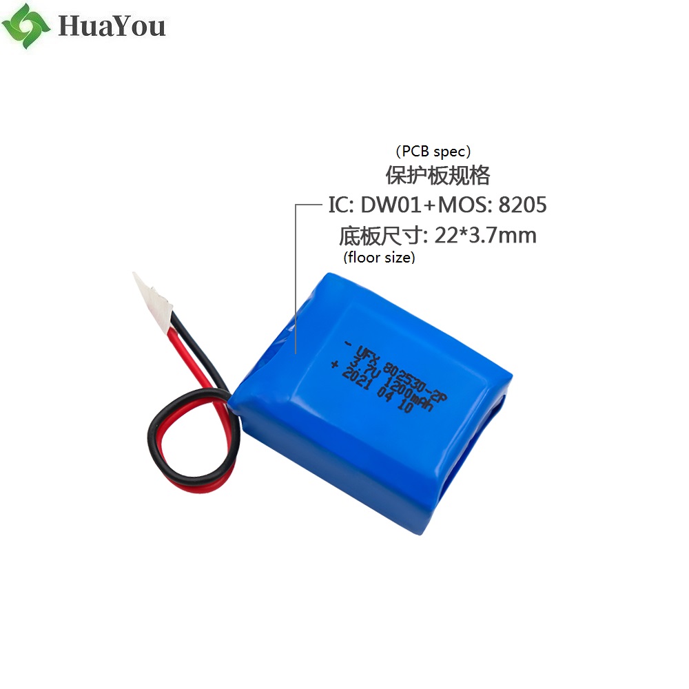 Rechargeable Lipo Battery For Bluetooth Speaker