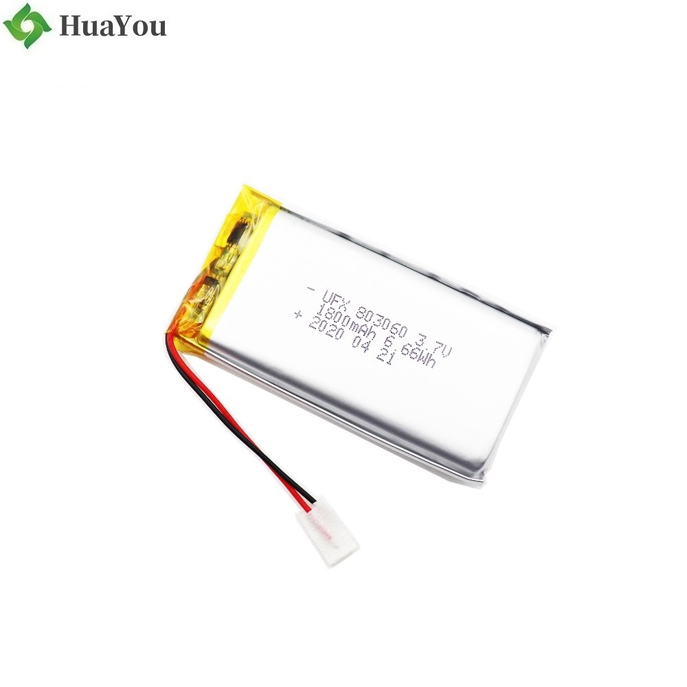 803060 1800mAh 3.7V Lithium Polymer Battery