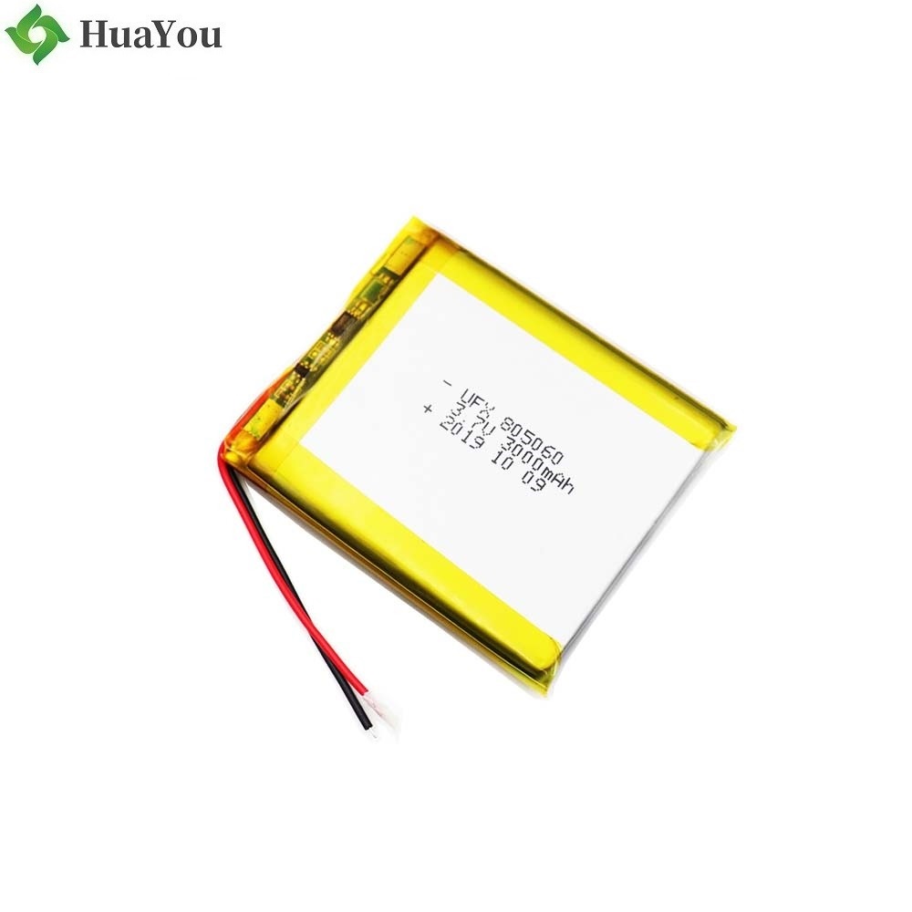 805060 3.7V 3000mAh Battery For Bluetooth Speaker