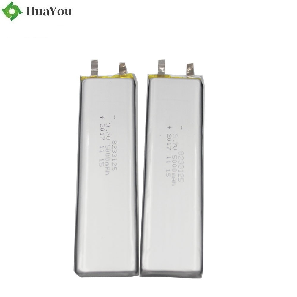 5000mah 3.7v li-polymer battery cell