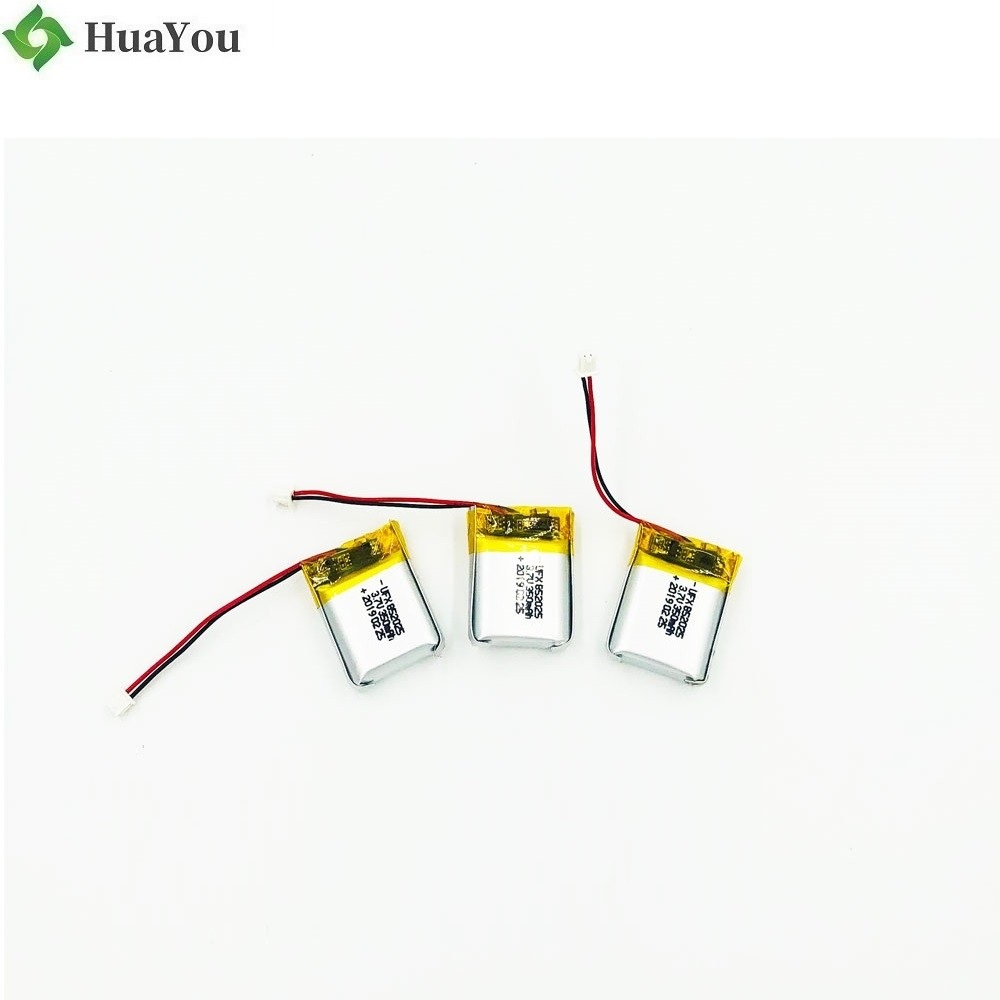 852025 350mAh 3.7v Li-ion Battery