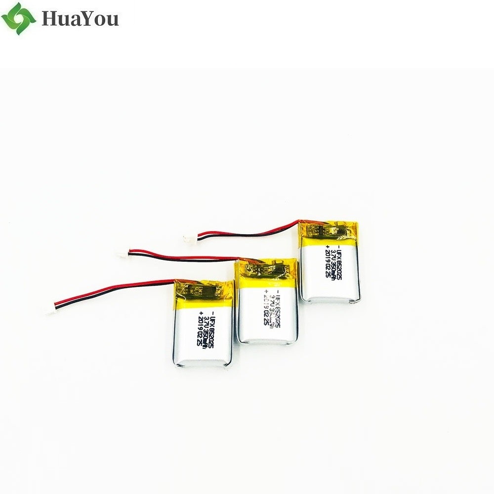 350mAh 3.7v Lithium Battery