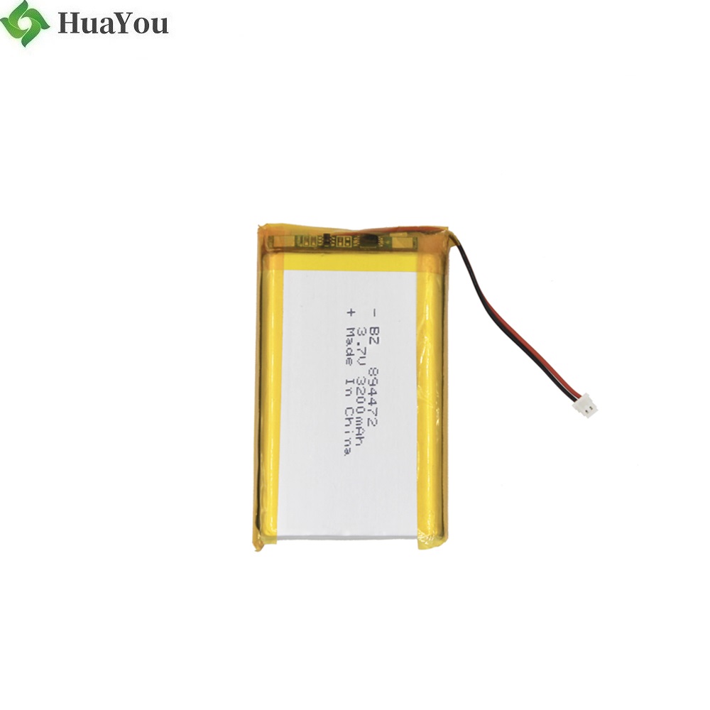 894472 3200mAh 3.7V Li-ion Battery