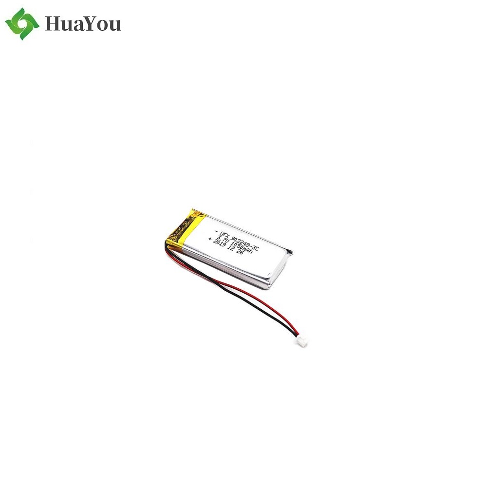 902248-3C 1050mAh 3.7V Li-Polymer Battery