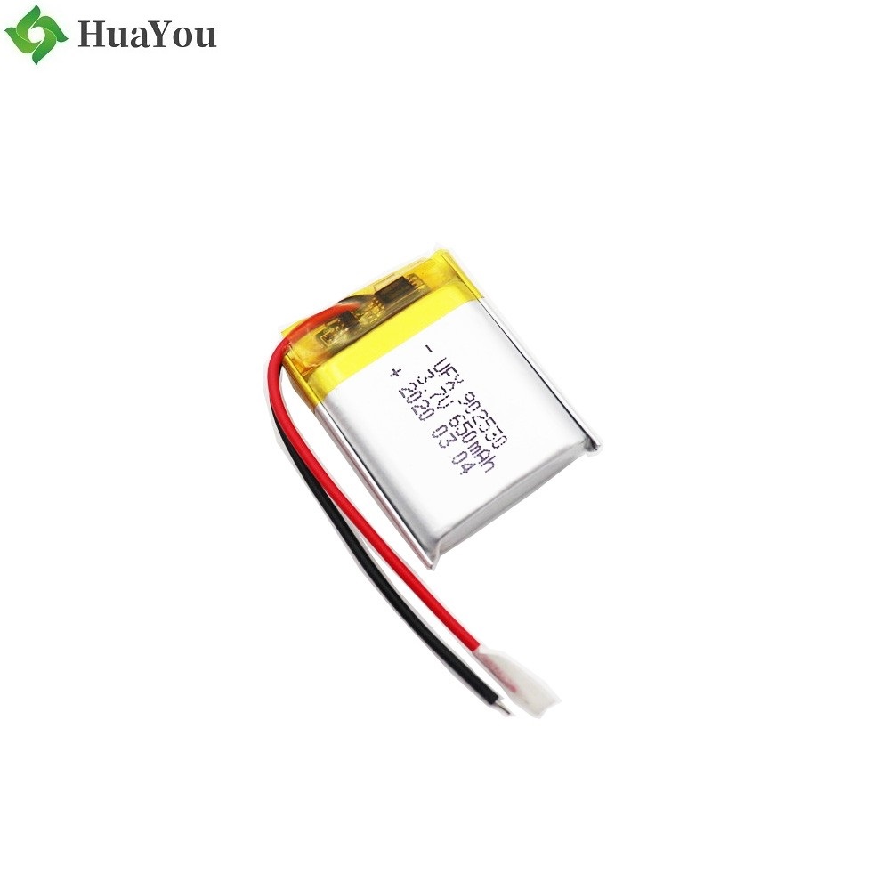 902530 650mAh 3.7V Li-Polymer Battery
