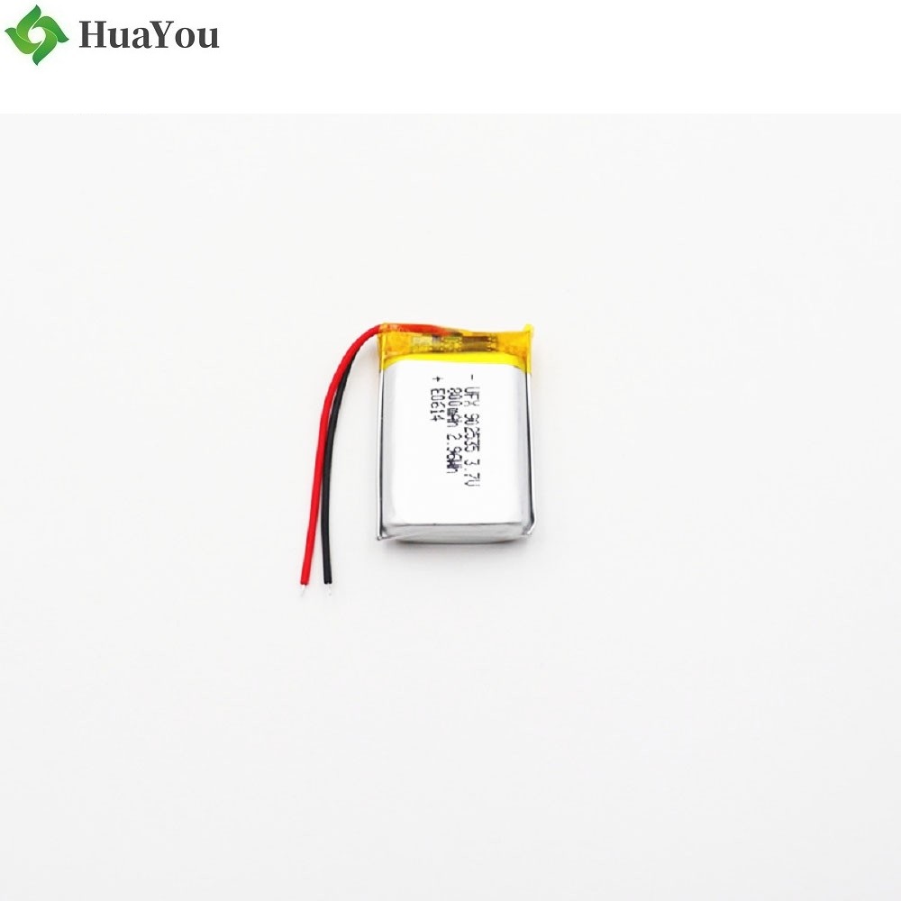 902535 800mAh 3.7V Li-Polymer Battery With KC Certification