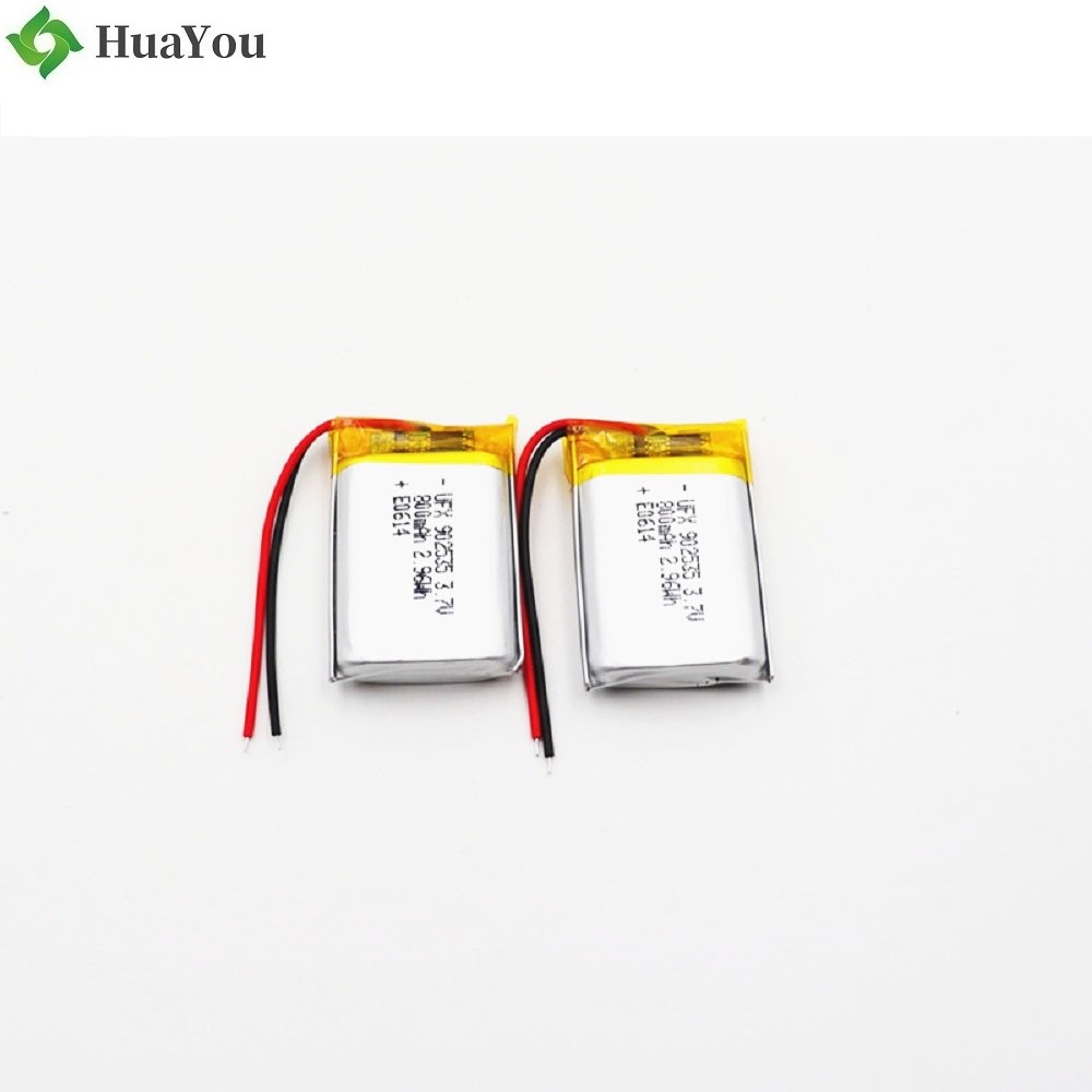 902535 800mAh 3.7V Li-Polymer Battery With KC Certification