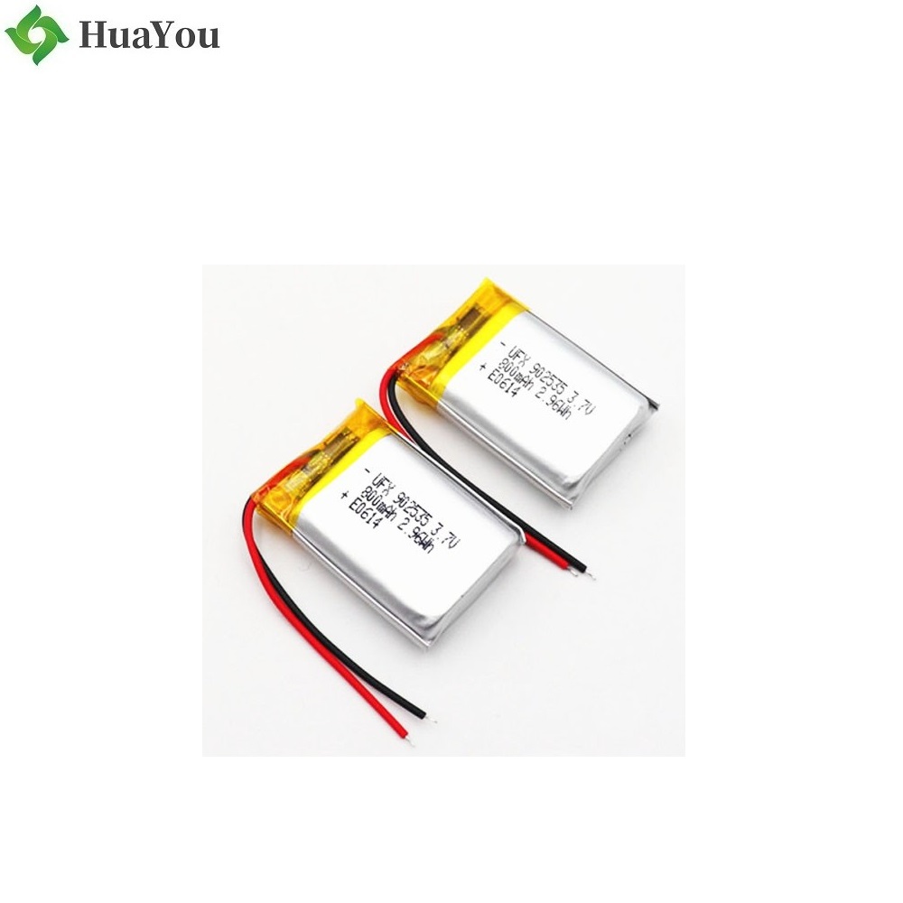902535 800mAh 3.7V Li-Polymer Battery With KC Certification
