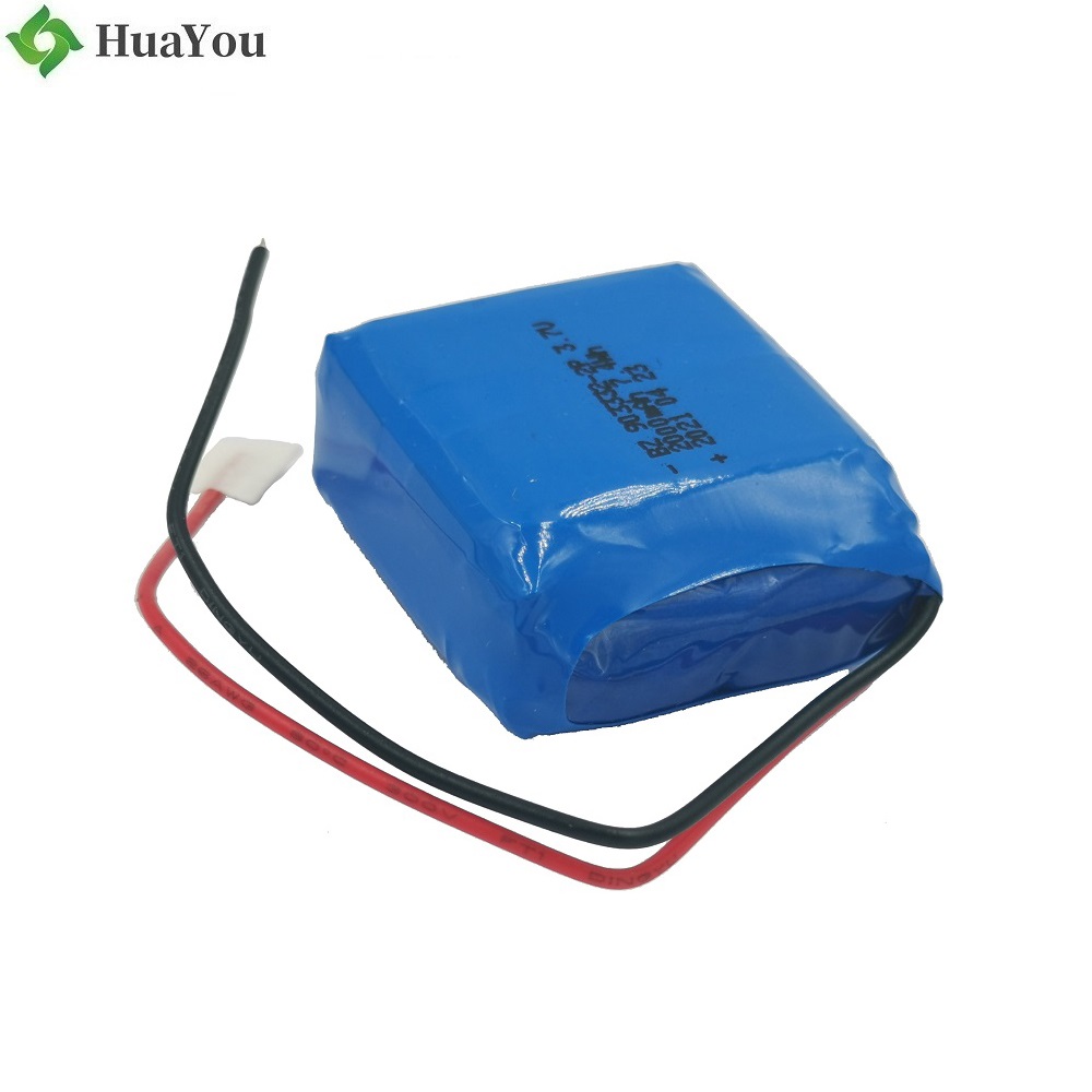 903332-2P 2000mAh 3.7V Polymer Li-ion Battery