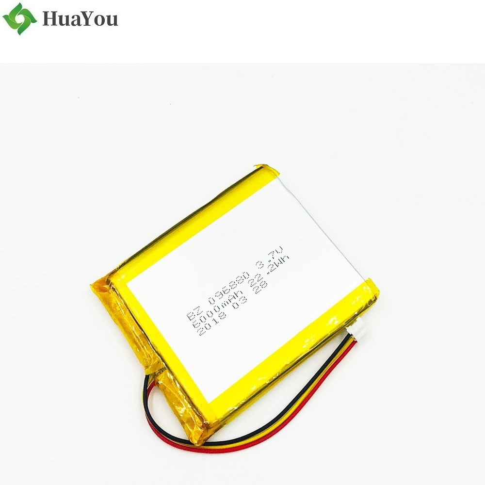 096880 6000mAH 3.7V Li-ion Battery