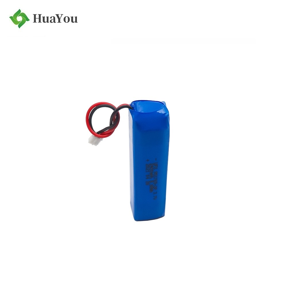 2400mAh Rechargeable Led Table Lamp Lithium Polymer Battery