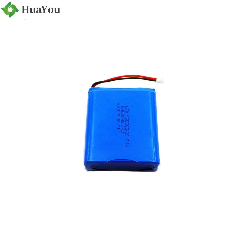 955565-2S 5000mAh 7.4V Li-Polymer Battery