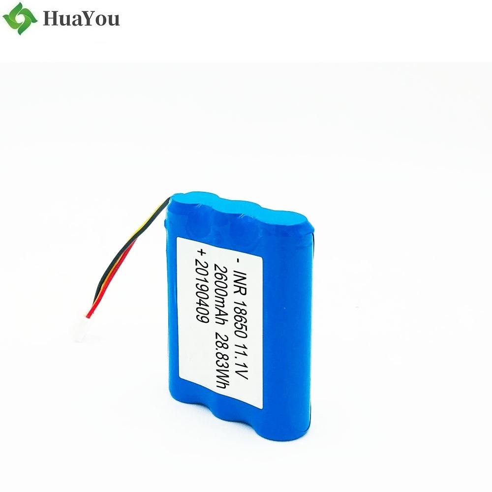 18650 3S 2600mAh 11.1V Cylindrical Battery