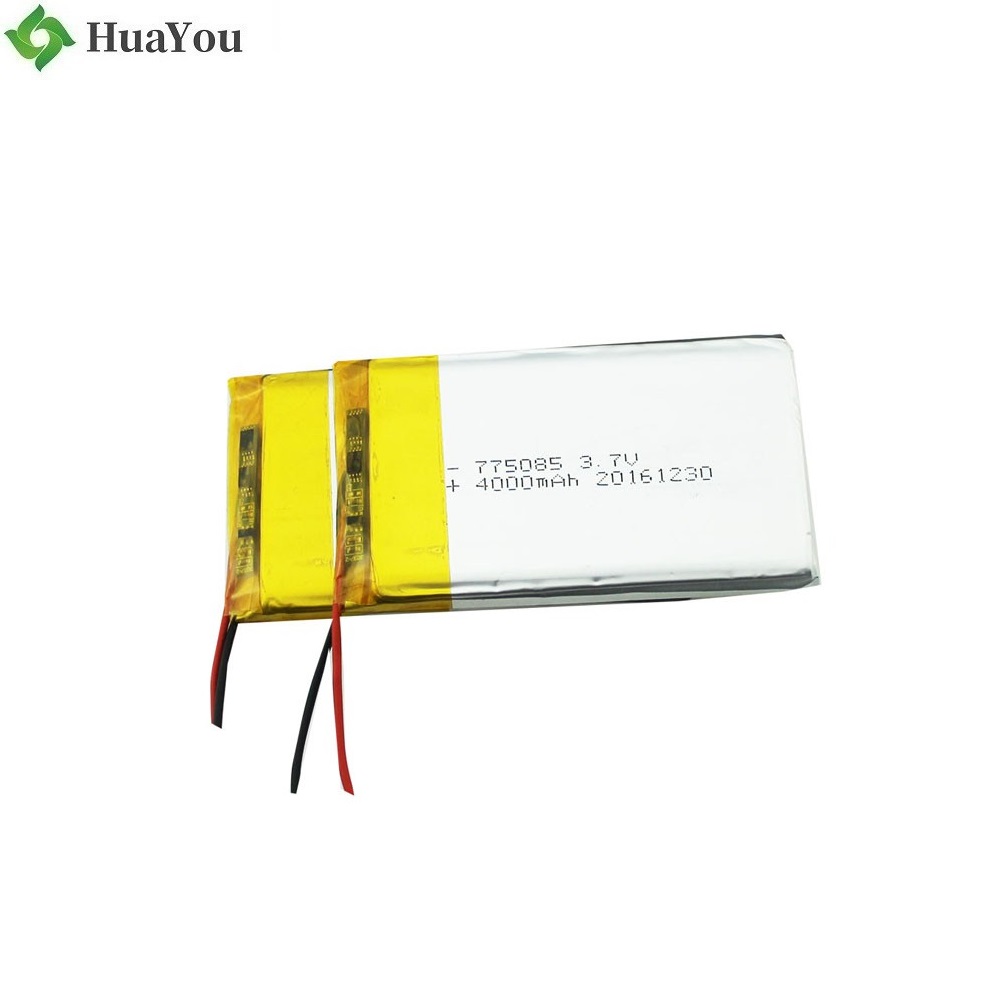 4000mah 3.7V Rechargeable Polymer Li-Ion Battery