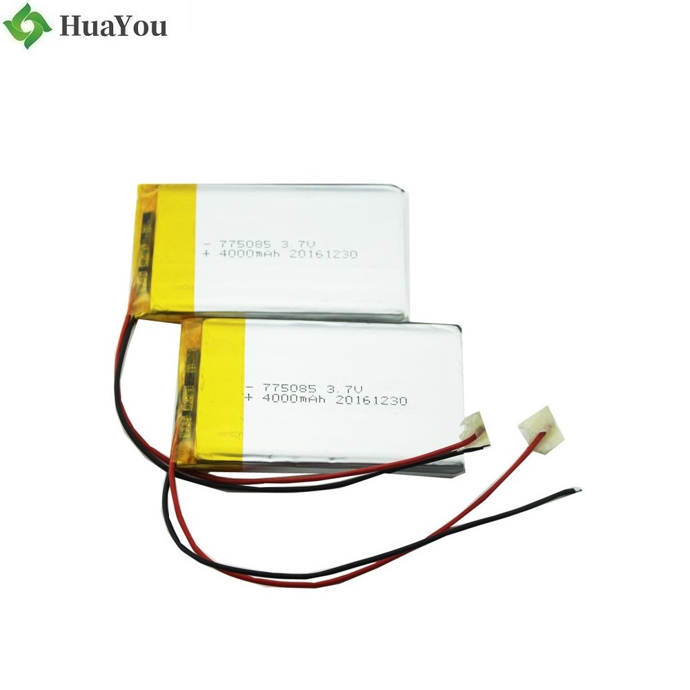 4000mah Rechargeable Polymer Li-Ion Battery
