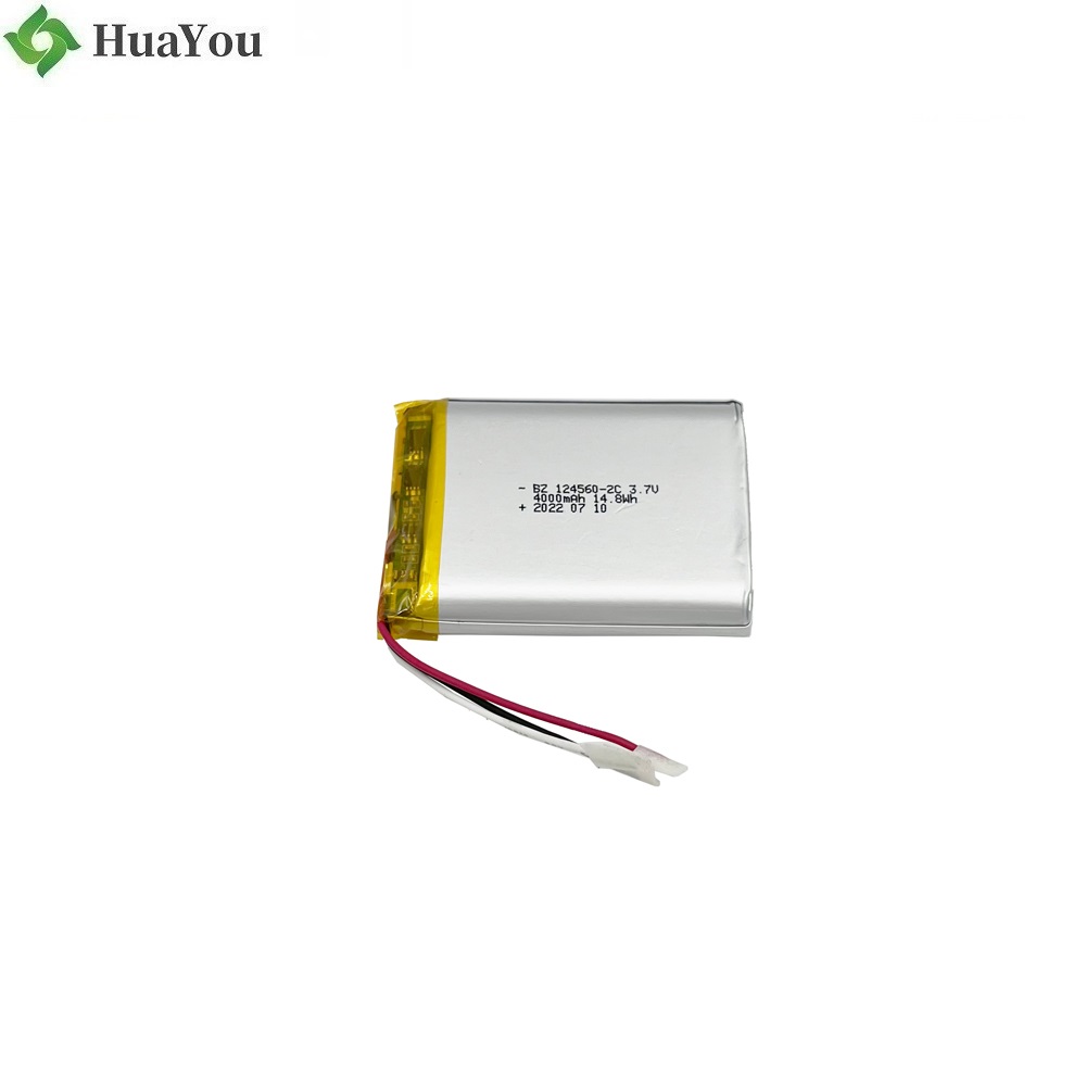 124560 3.7V 4000mAh 2C Discharge Battery