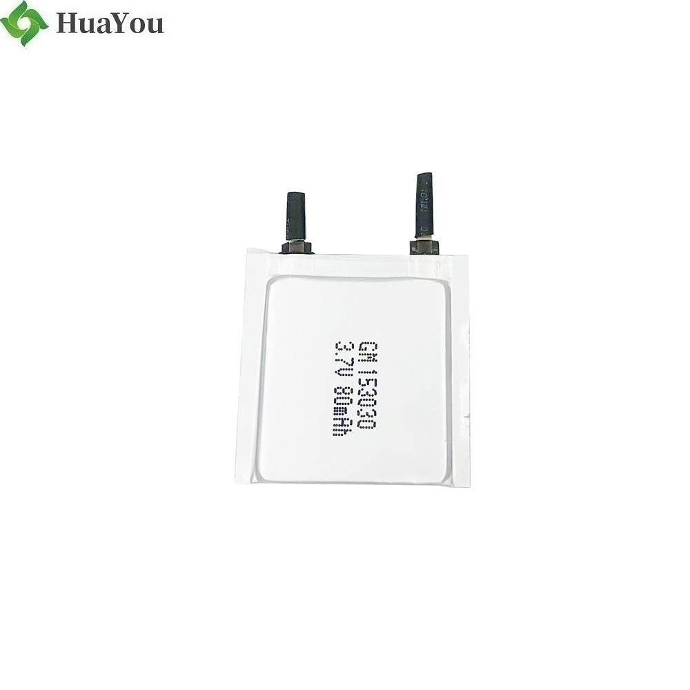 80mAh Super-thin Batteries Cell for E-card