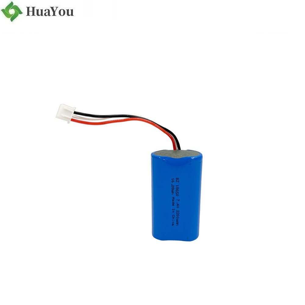 18650-2S 7.4V 2200mAh Cylindrical Battery Pack