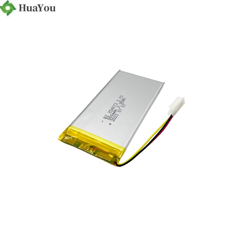 254073 3.7V 800mAh Li-po Battery