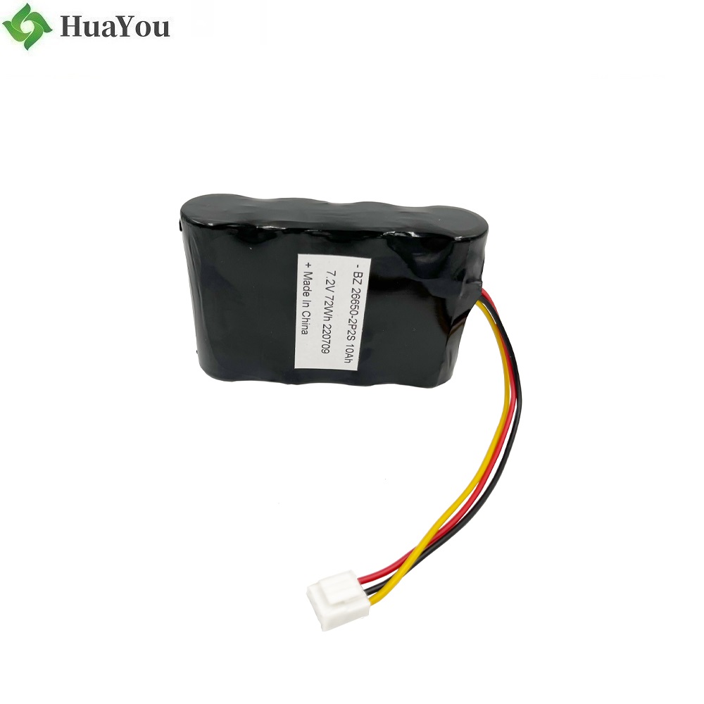 26650-2P2S 10Ah Cylindrical Battery Pack