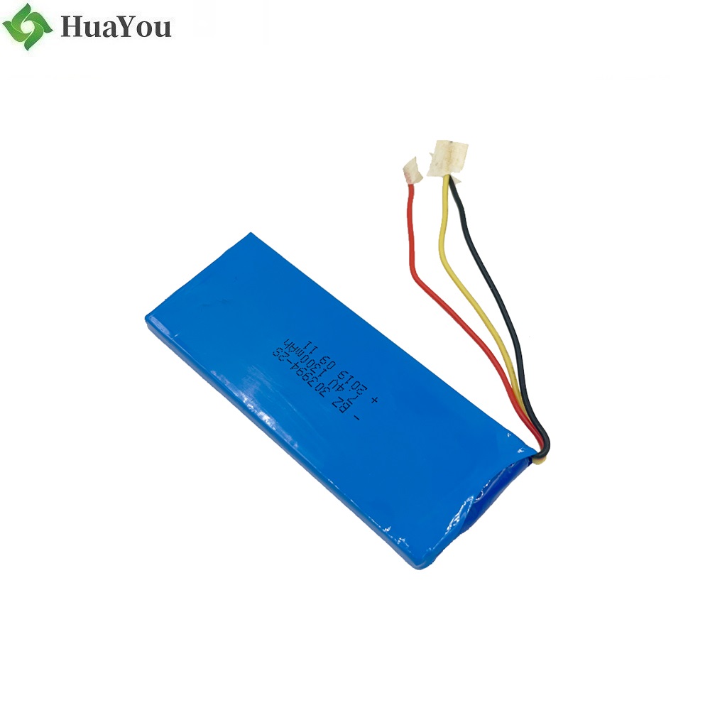 303994-2S 7.4V 1300mAh Rechargeable Battery