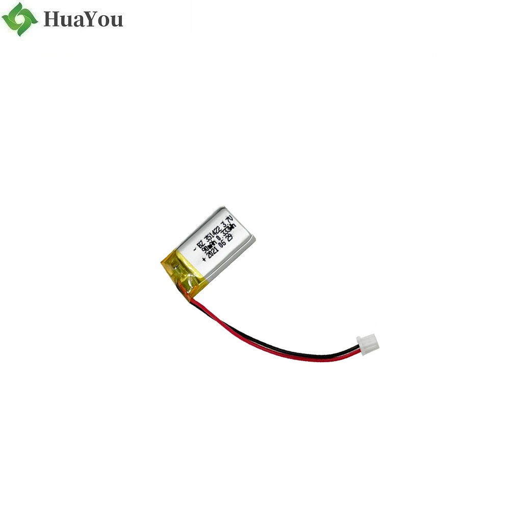 351422 3.7V 90mAh Small Lipo Battery