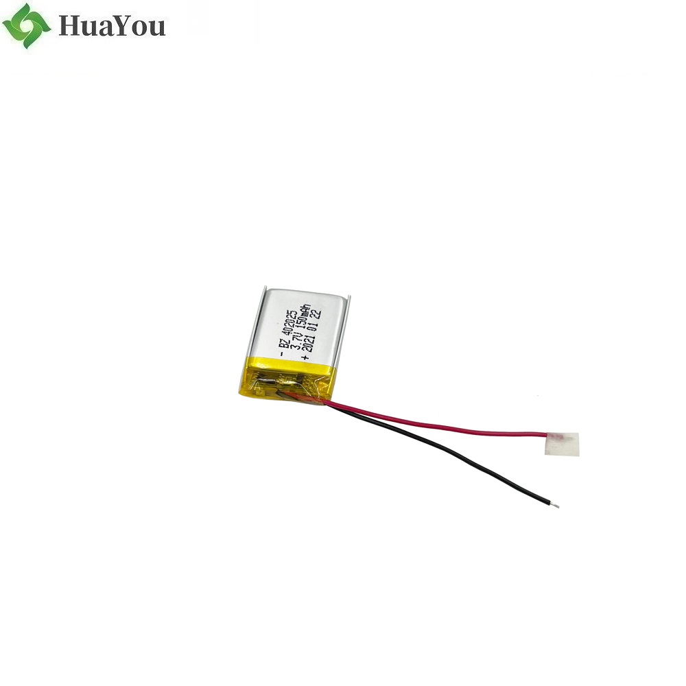 402025 3.7V 150mAh Lipo Battery