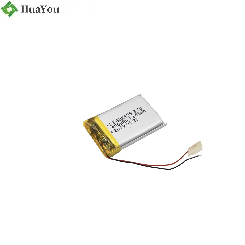 Chinese Li-ion Cell factory Hot Selling 450mAh Battery