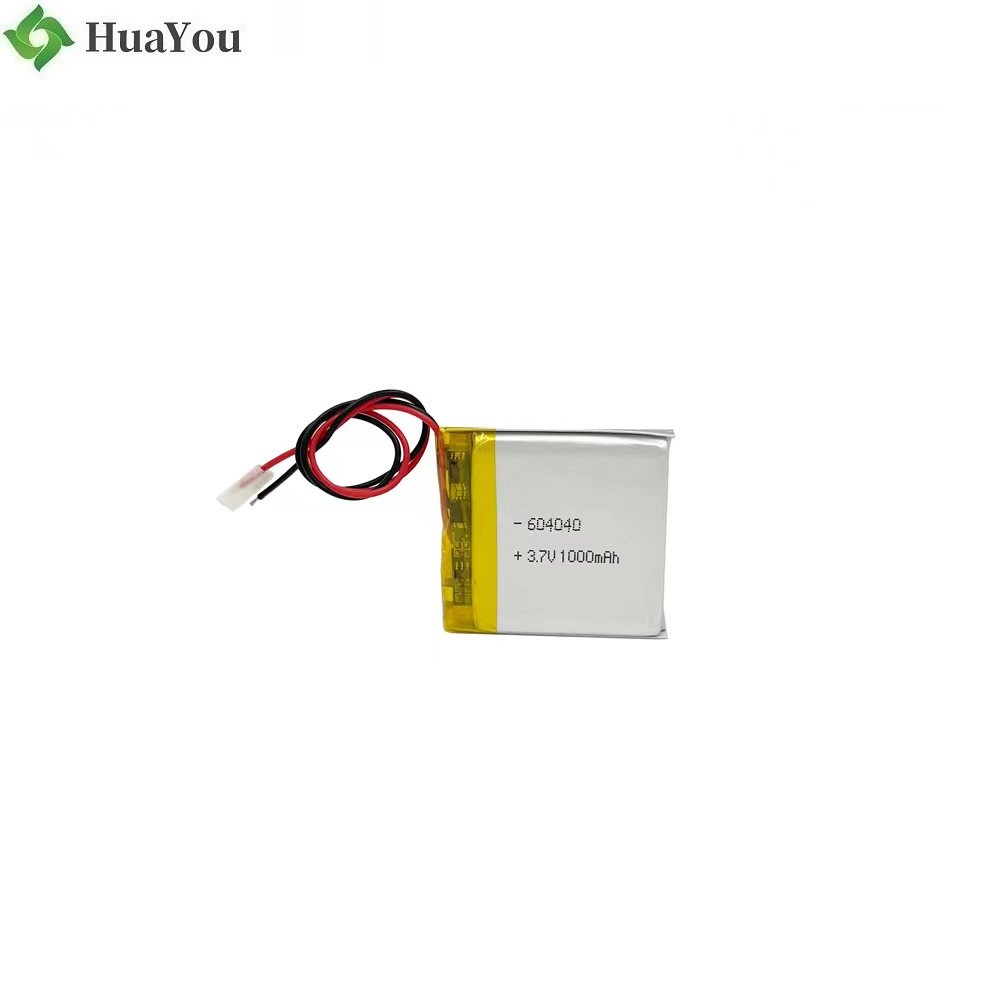 604040 3.7V 1000mAh LiPo Battery