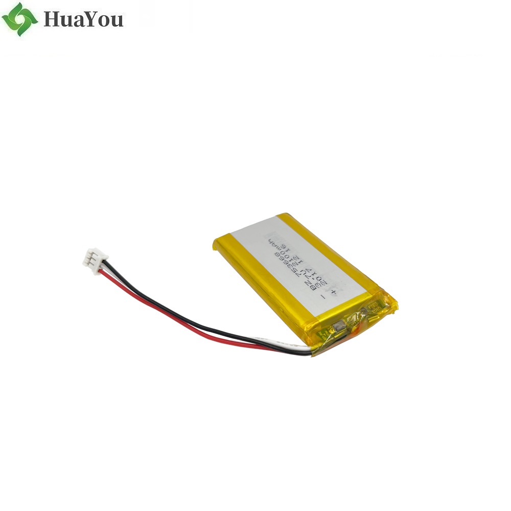 753668 3.7V 2100mAh Lipo Battery